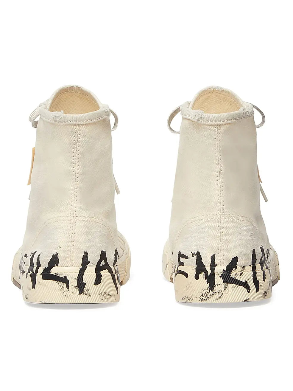 Balenciaga Paris High Top Graffiti Sneakers