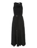 Black Zimmermann Balance Swing Maxi Dress for women, flowing design with tiered layers, casual-chic style.