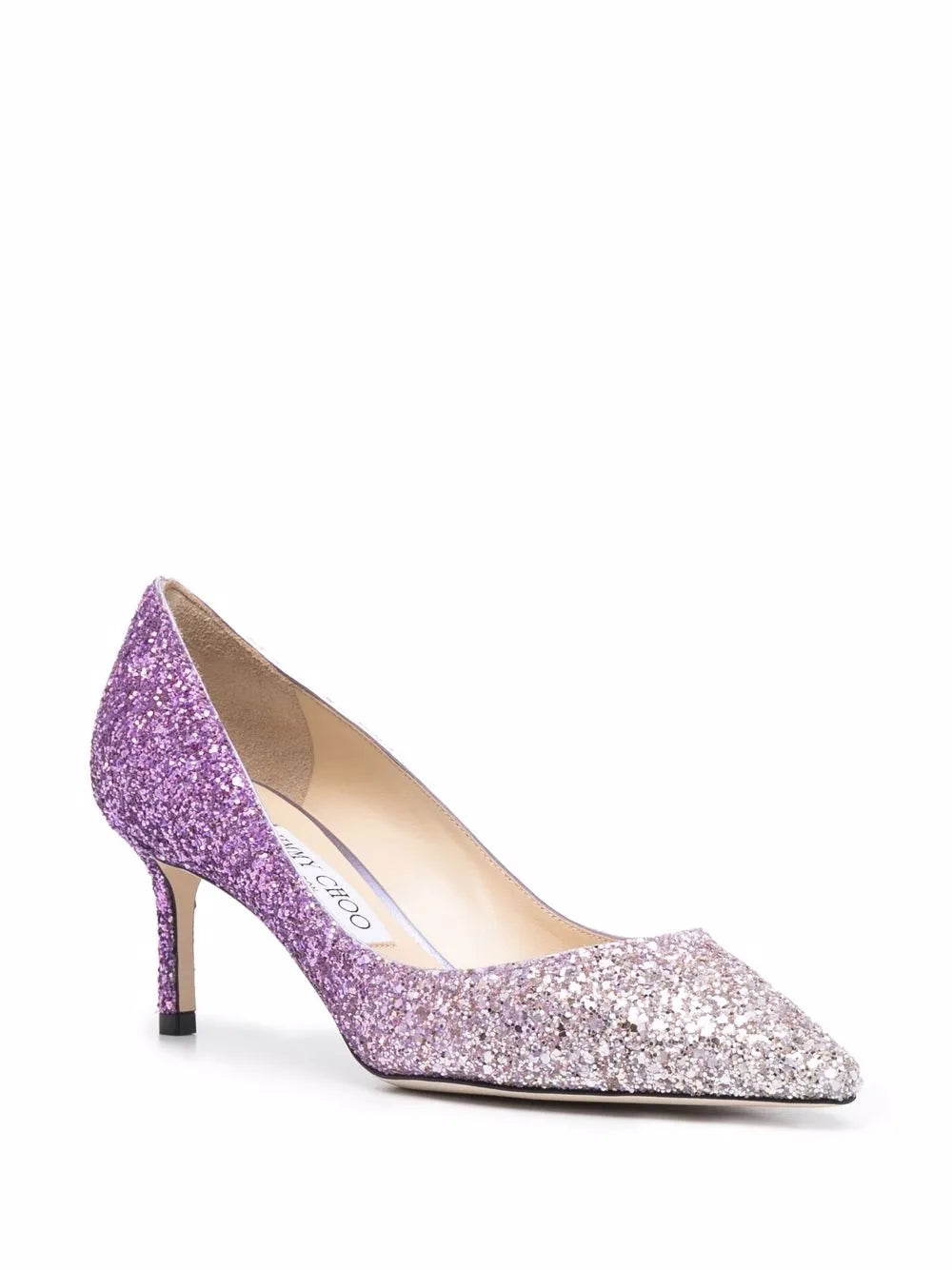 Jimmy Choo Romy 60mm Glitter Pumps