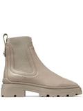 Jimmy Choo Veronique Ankle Boots in Taupe Smooth Leather