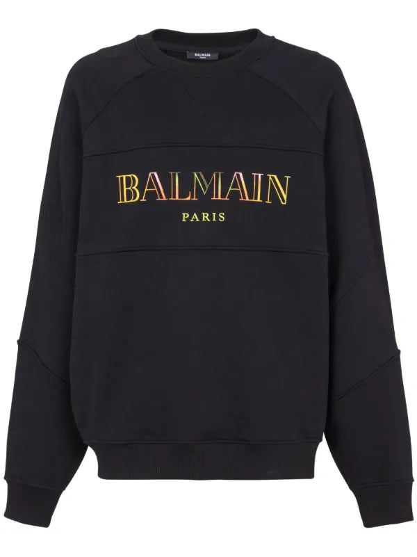 Balmain Logo Crewneck Sweatshirt
