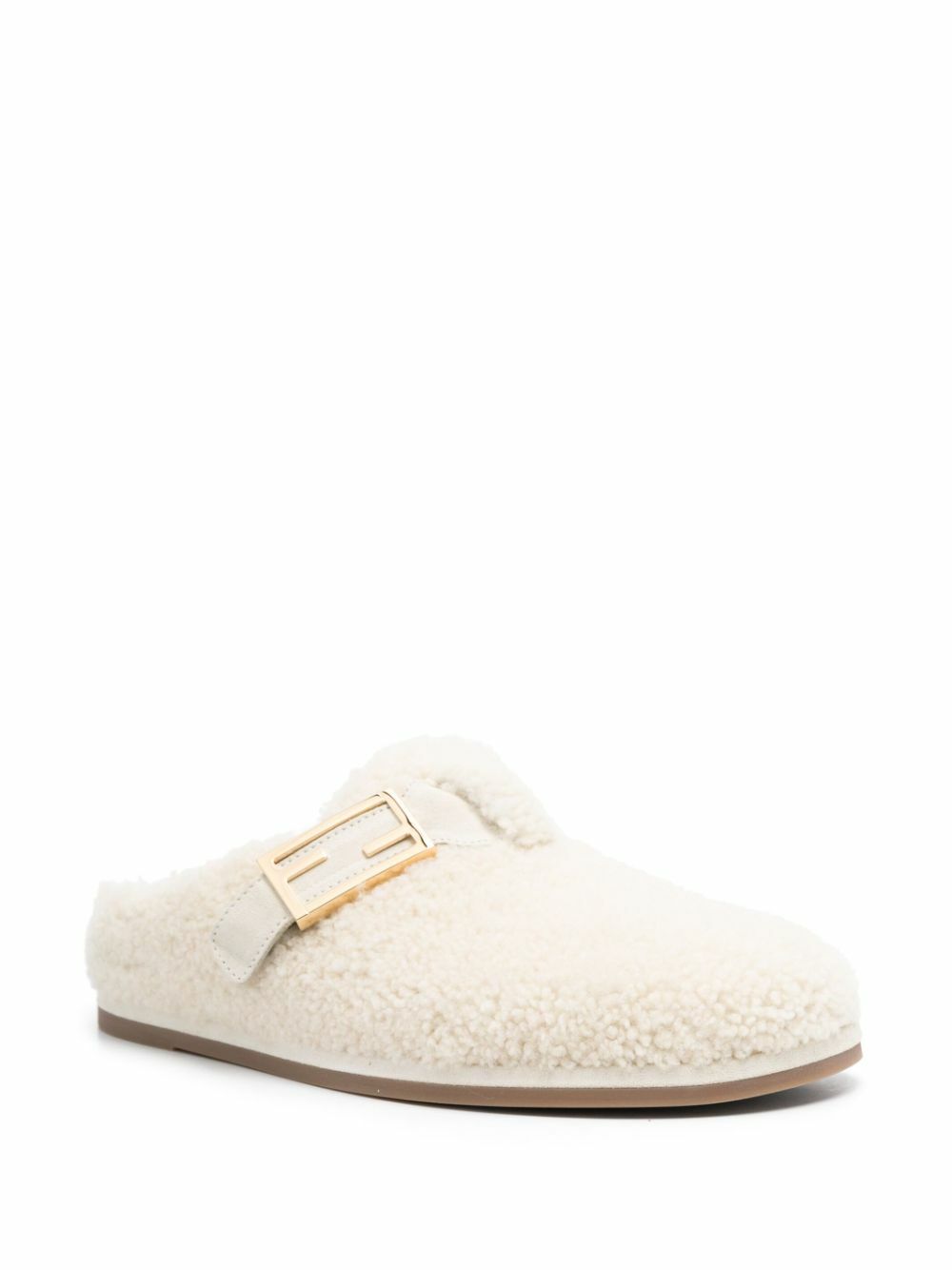 Fendi Feel suede slippers for women with soft suede material and stylish design, perfect for comfortable everyday wear.