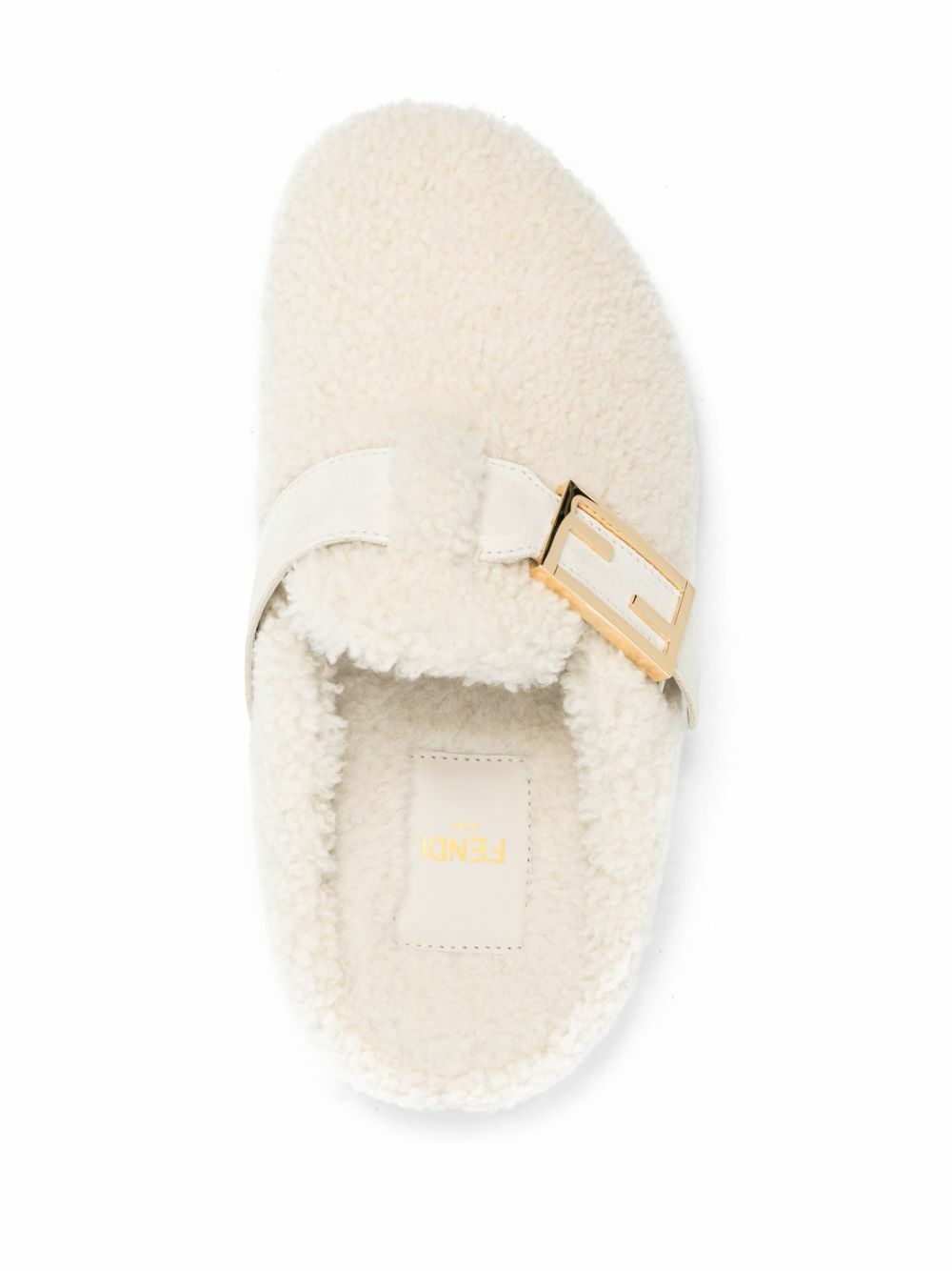 Fendi Feel suede women's slippers with soft, luxurious texture and slip-on style, perfect for casual and indoor wear.
