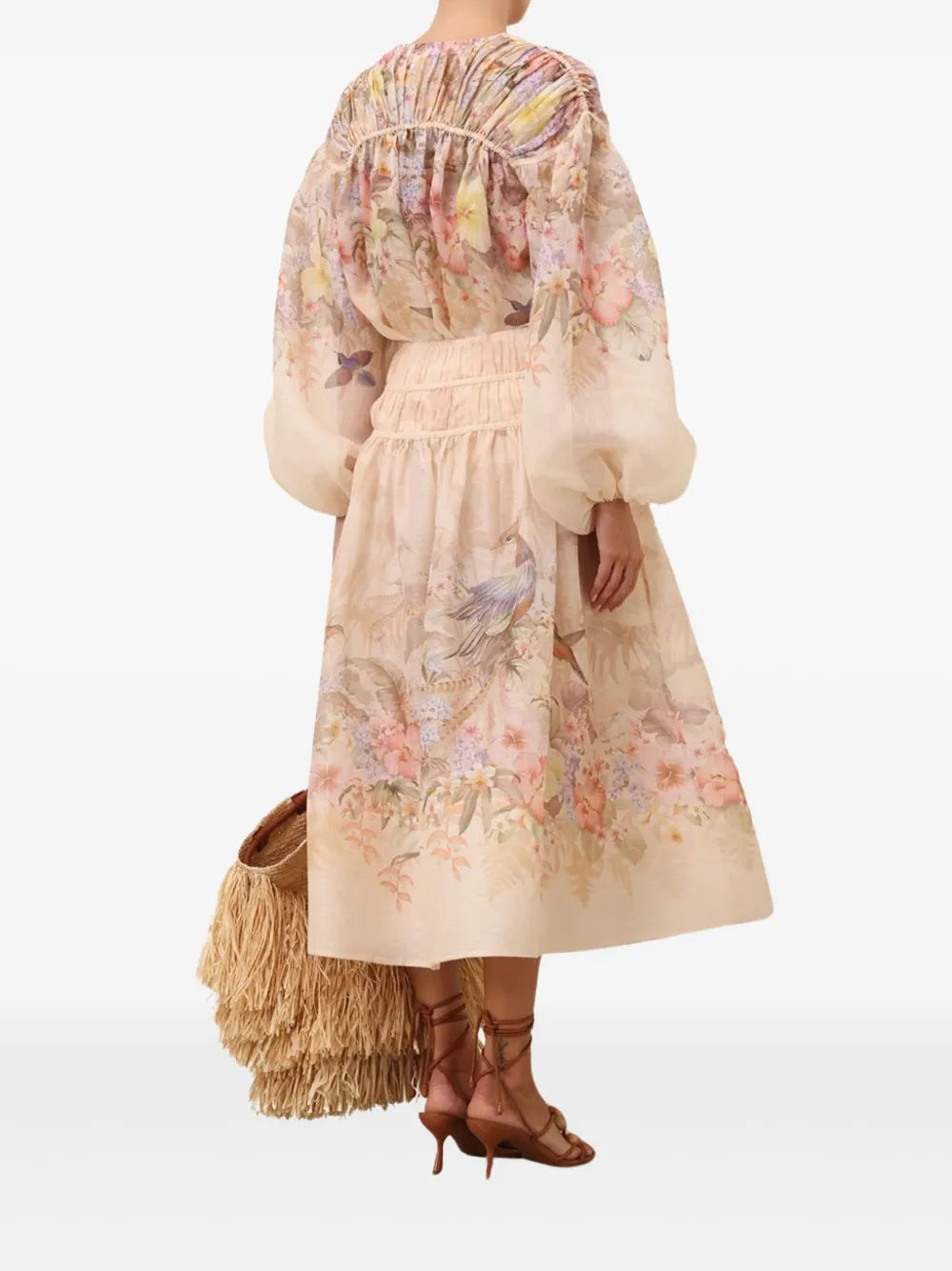 Zimmermann Illuminate Blouse for women, featuring lightweight fabric and elegant design, ideal for stylish everyday wear.
