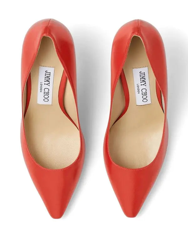 Jimmy Choo Romy 85mm Leather Pumps