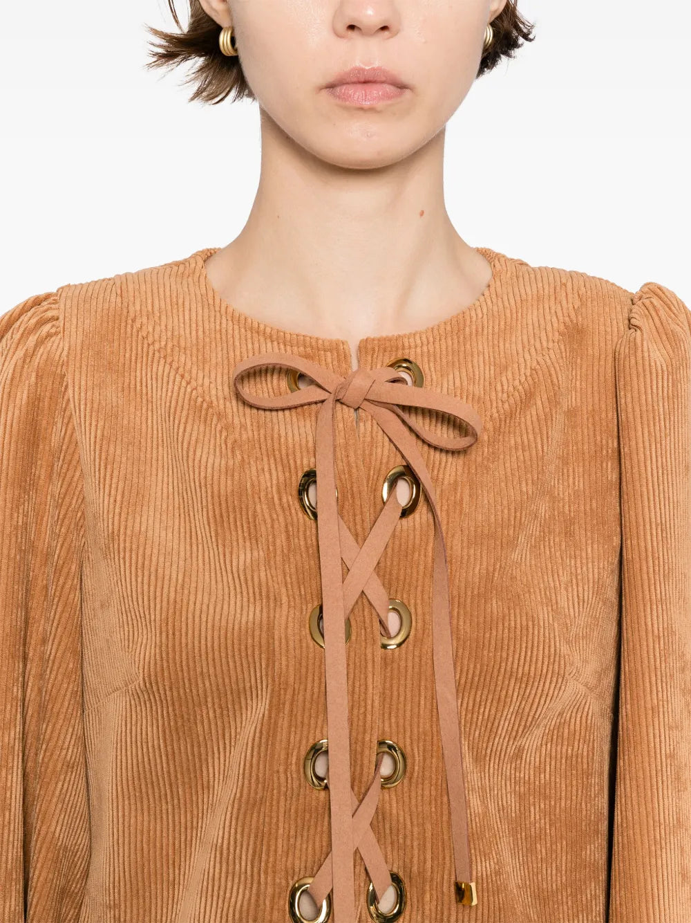 Zimmermann Illuminate Cord Shift Dress for women, showcasing a stylish cord-embellished sleeveless dress with a relaxed fit.