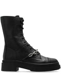 Jimmy Choo Nari Leather Combat Boots