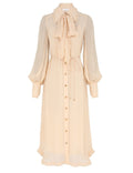 Zimmermann Ruffle Midi Dress for women, featuring flowy fabric and ruffled details, perfect for elegant summer occasions.