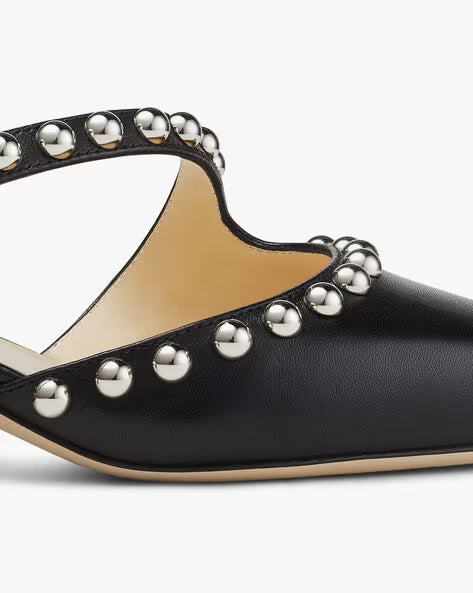 Jimmy Choo Ros 35mm Stud-embellished Leather Mules