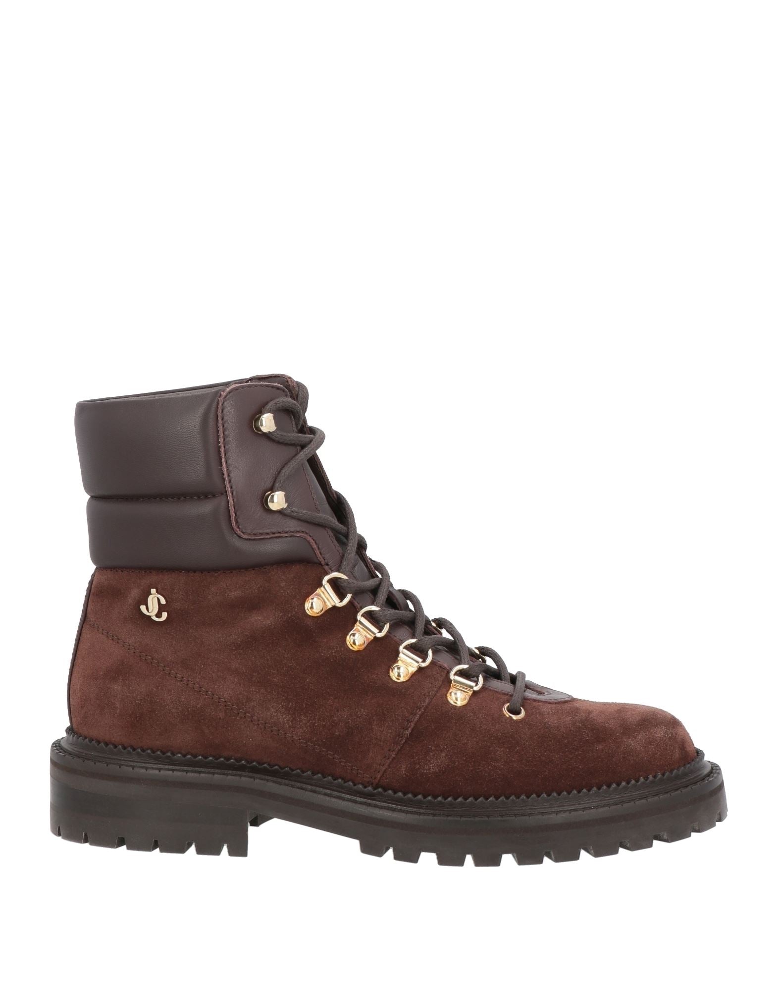 Brown Suede Melia Leather-trimmed Hiking Boots