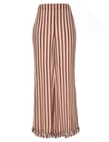 Zimmermann Balance Ruffle Flare Pant for women, featuring ruffle details and wide-leg style, shown in a natural fabric and fit.
