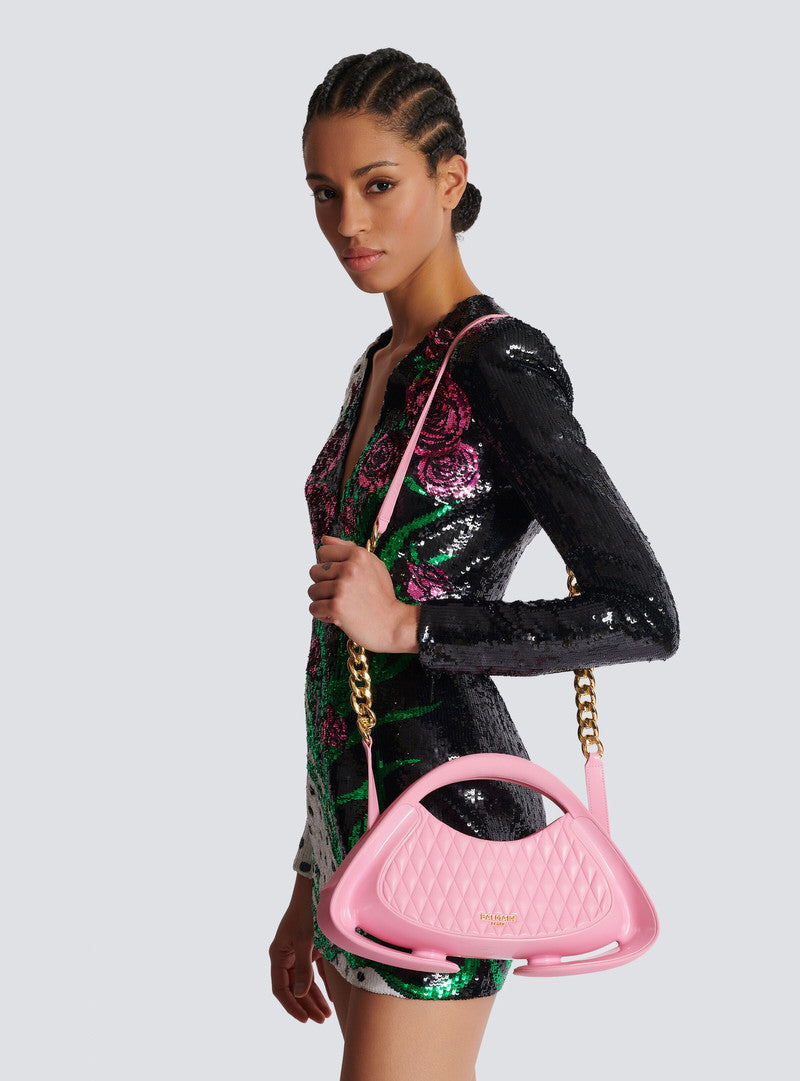 Balmain Jolie Madame Quilted Medium Bag