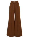 Zimmermann Illuminate Stretch Flare Pant for women, featuring a fitted waistband and flowing flare legs in a vibrant fabric.