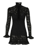 Zimmermann lace tunic for women, stylish and elegant, featuring intricate lace details and a flowing silhouette.