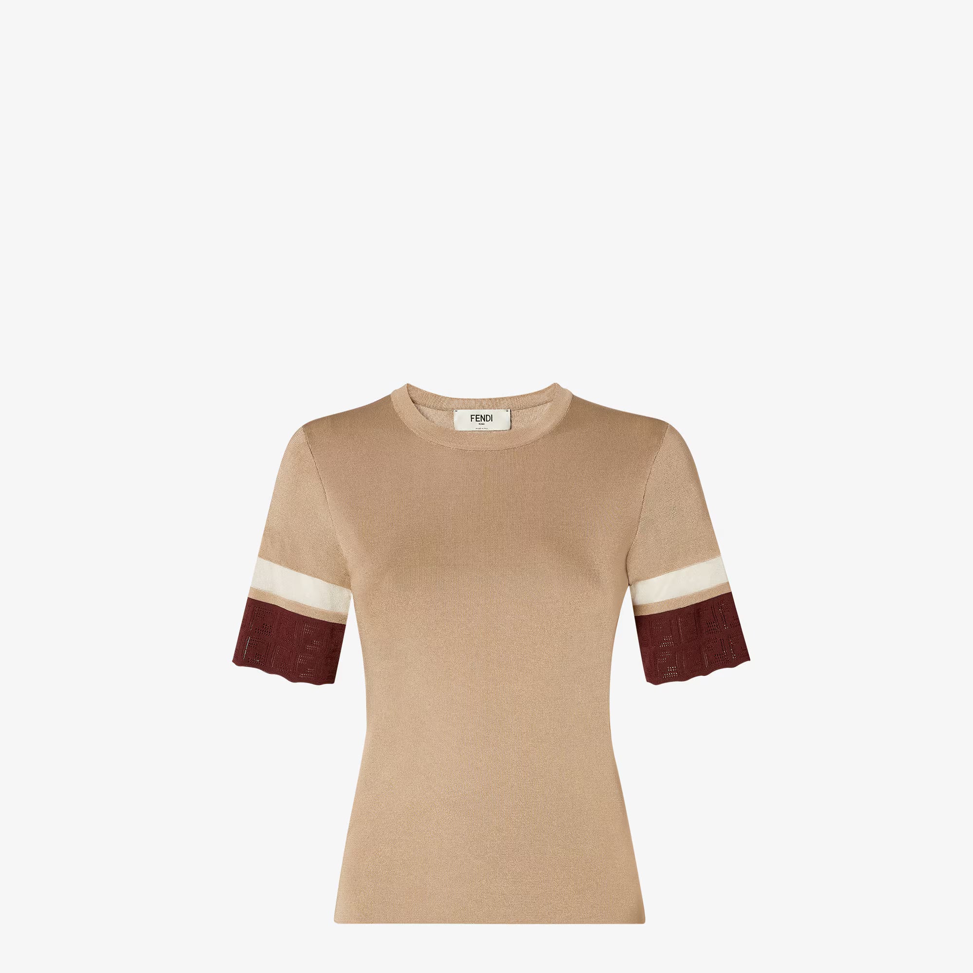 Dark Beige Viscose Jumper