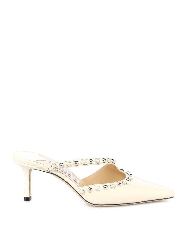 Jimmy Choo Ros 35mm Stud-embellished Leather Mules