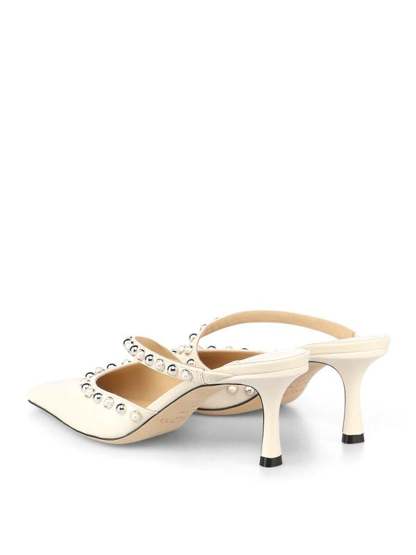 Jimmy Choo Ros 35mm Stud-embellished Leather Mules