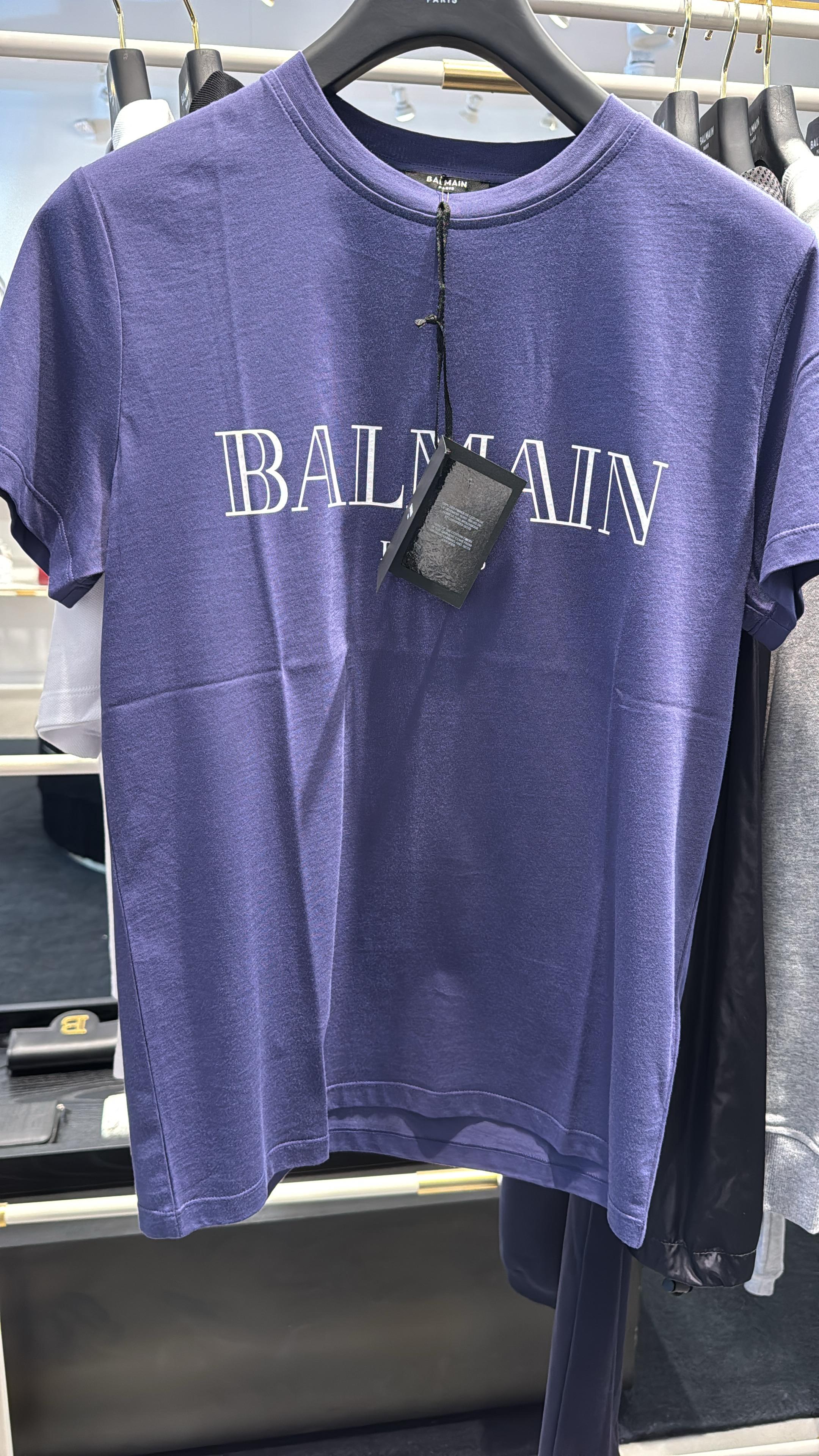Balmain Paris Crewneck T-shirt