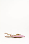 Valentino Rockstud patent leather ballerinas for women, featuring signature studs and sleek design.