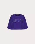 Valentino Embroidered Jersey T-shirt