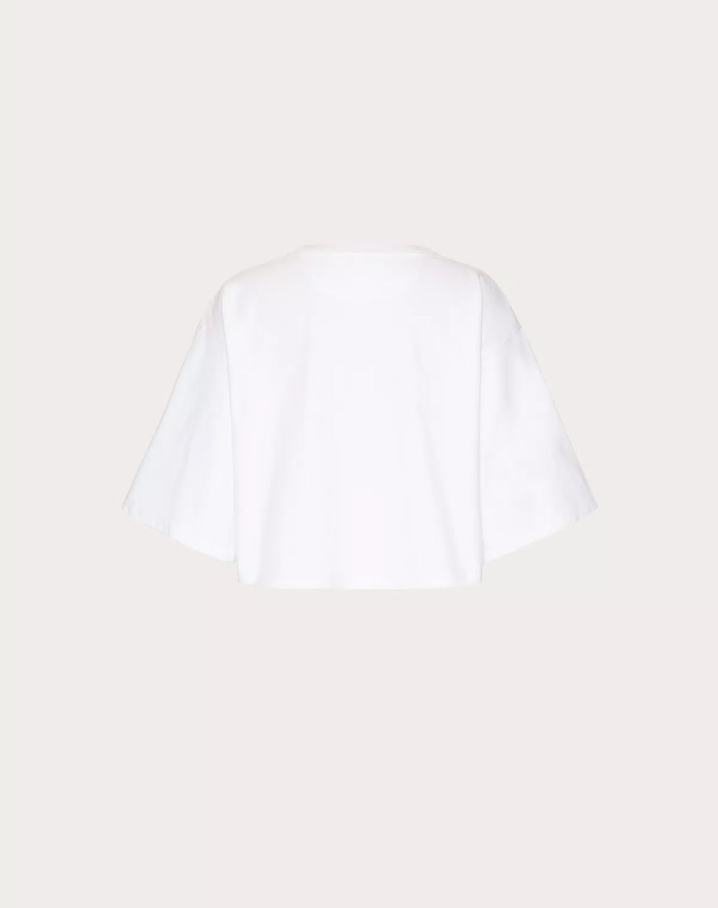 Women’s Valentino Loop Jersey T-shirt featuring a relaxed fit and stylish design, perfect for casual wear.