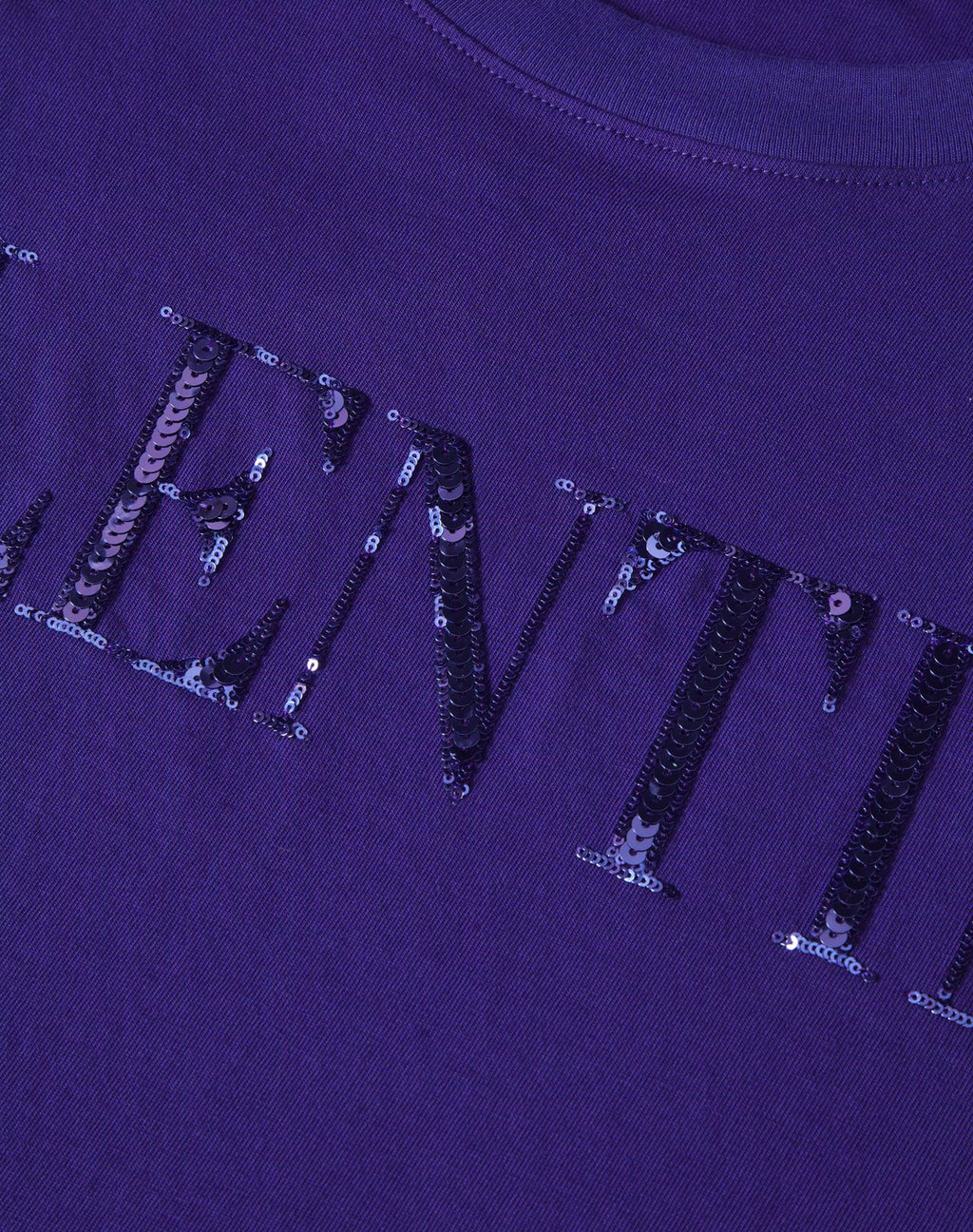 Valentino Embroidered Jersey T-shirt