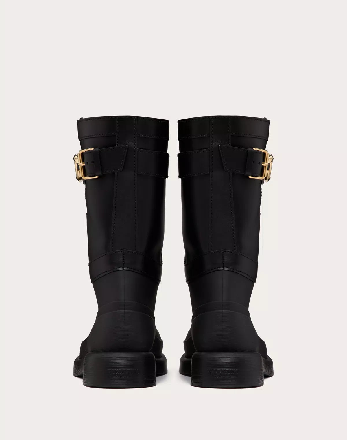 Vlogo The Bold Edition Boot in Rubber and Calfskin 35mm