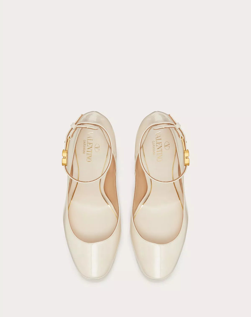 Valentino Garavani Tan-go patent leather platform pump, 155mm heel, women's stylish high-heeled shoes with sleek design.