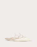 Valentino Rockstud Wispy Calfskin Mule for women, 20mm heel, stylish slip-on shoes with studded details.