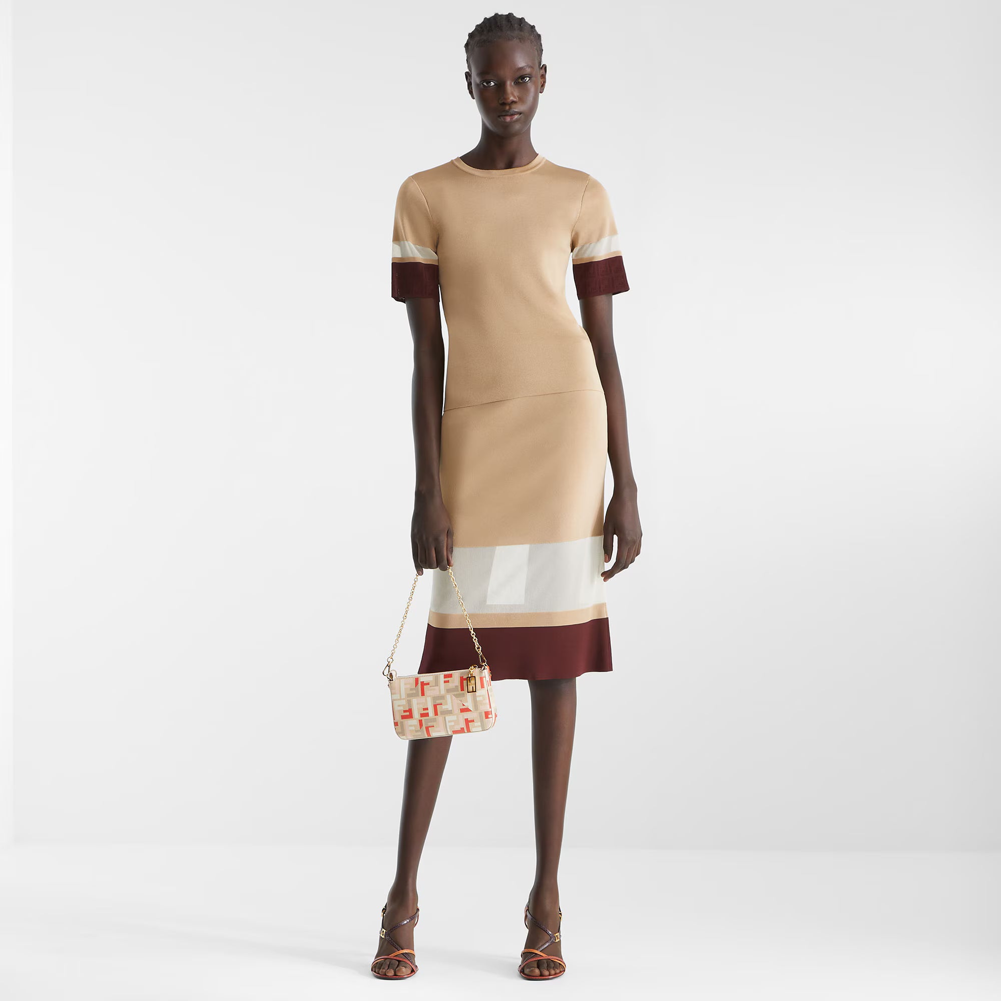 Dark Beige Viscose Jumper