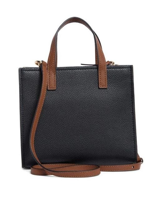 Marc Jacobs Mini Grind Tote Top Handle Small Black Multi